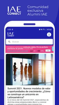 IAE Connect android App screenshot 2